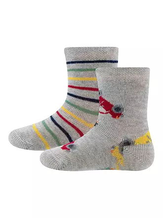EWERS | Baby Socken 2er Pkg grau mele | 